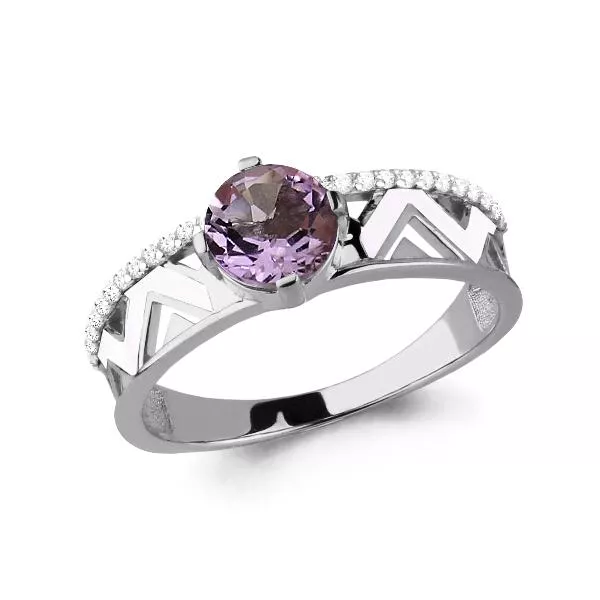 Кольцо из серебра, артикул LV6564904А