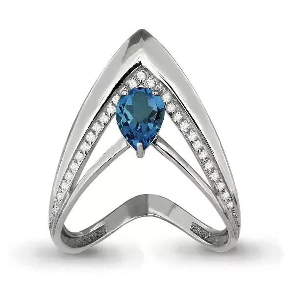 Кольцо из серебра, артикул LV6560208А