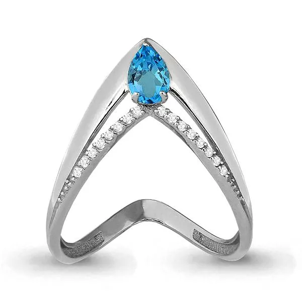 Кольцо из серебра, артикул LV6559805А