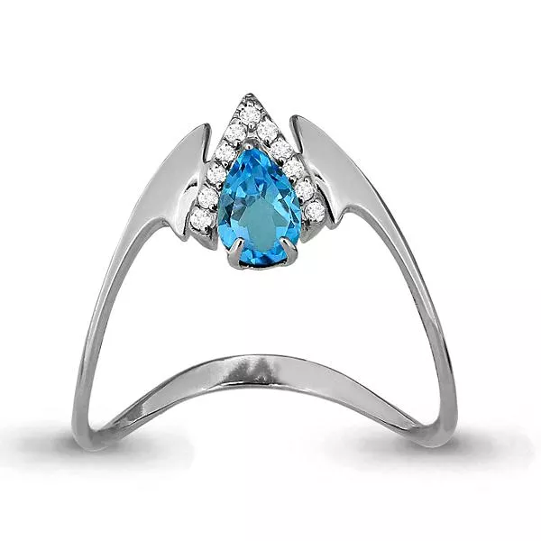 Кольцо, артикул LV6559605А, серебро