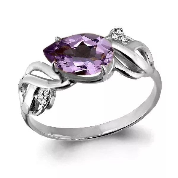 Кольцо, артикул LV6558804А, серебро