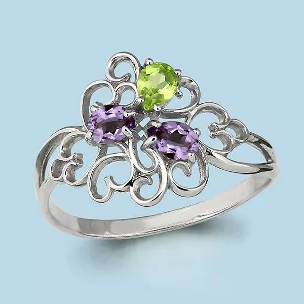 Кольцо, серебро, артикул LV6555604