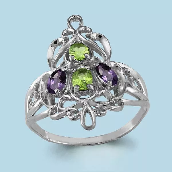 Кольцо, артикул LV6554704, серебро