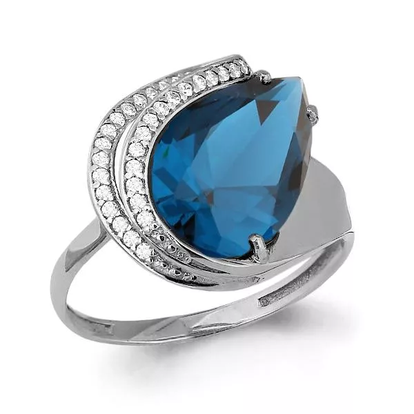 Кольцо, артикул LV6553493А, серебро