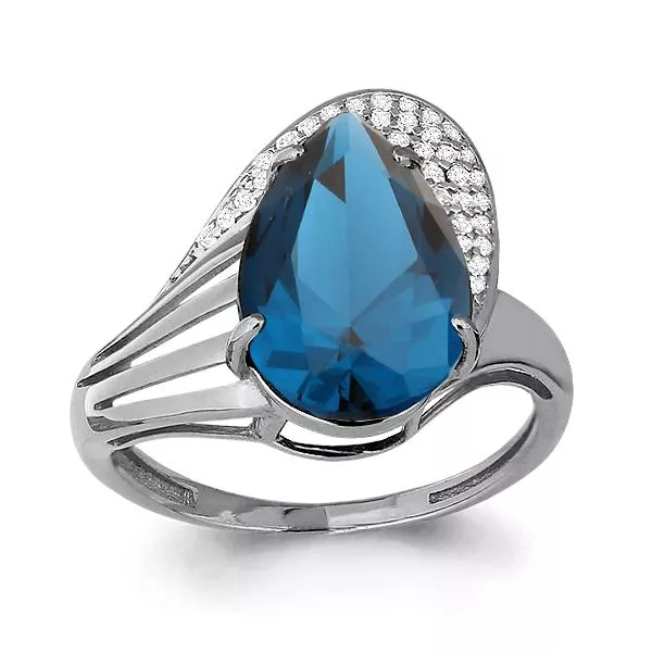 Кольцо, серебро, артикул LV6553393А