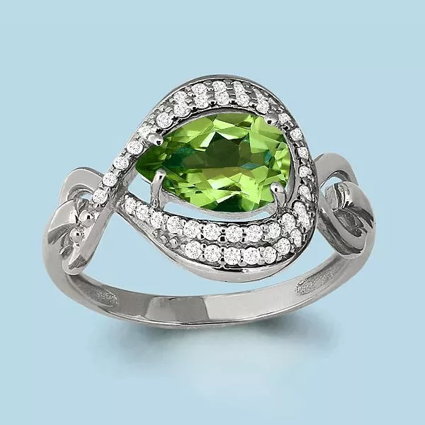 Кольцо, артикул LV6552407А, серебро