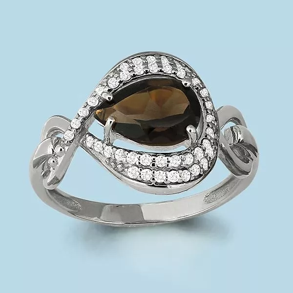 Кольцо, серебро, артикул LV6552401А