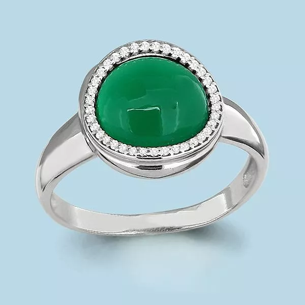 Кольцо, серебро, артикул LV6552009А