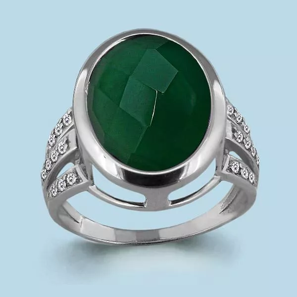 Кольцо, артикул LV6550409А, серебро