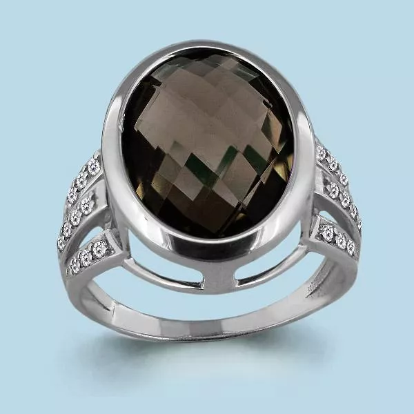 Кольцо, серебро, артикул LV6550401А