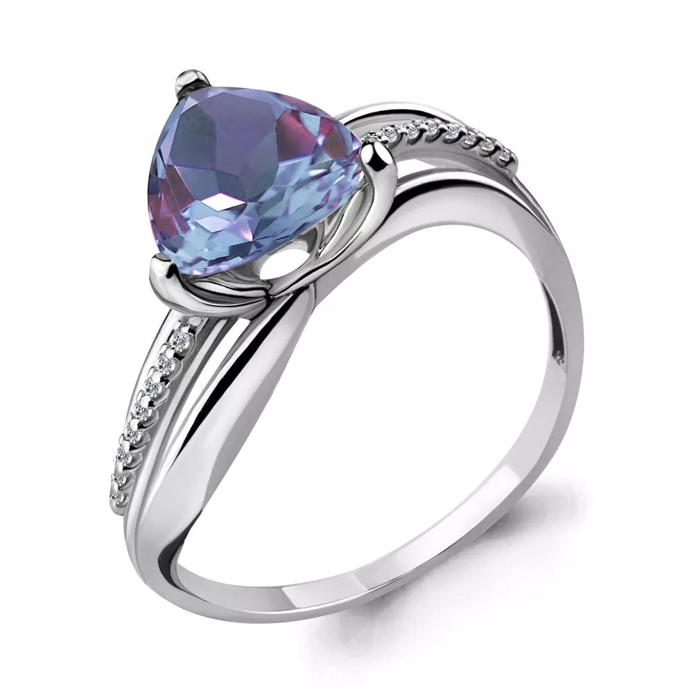 Кольцо из серебра, артикул LV6550125А