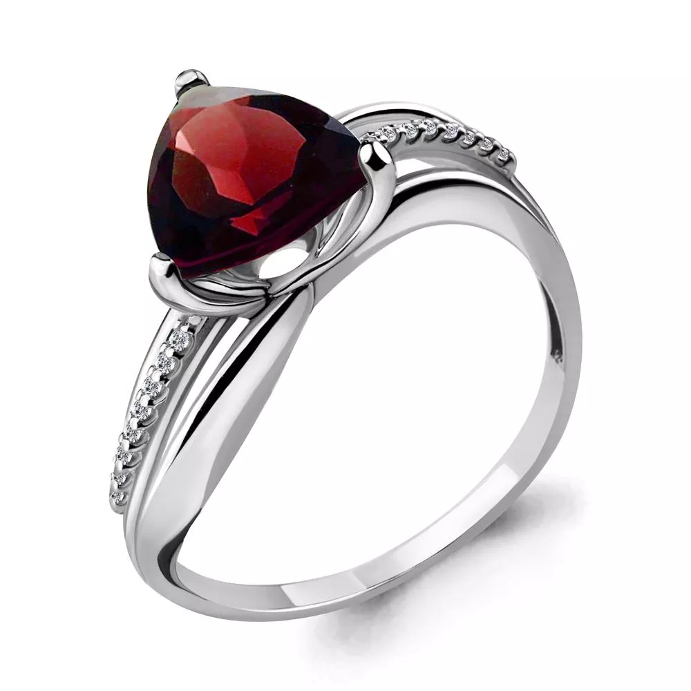 Кольцо из серебра, артикул LV6550103А