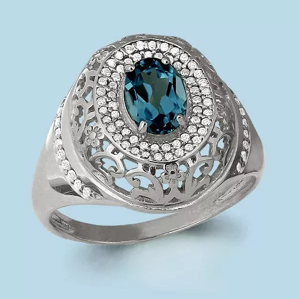 Кольцо, серебро, артикул LV6550008А