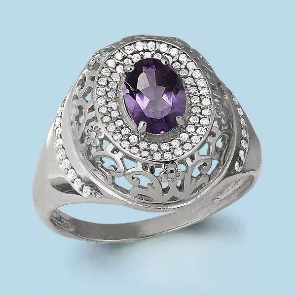 Кольцо из серебра, артикул LV6550004А