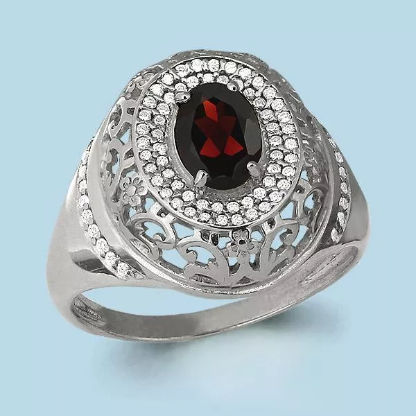 Кольцо, артикул LV6550003А, серебро