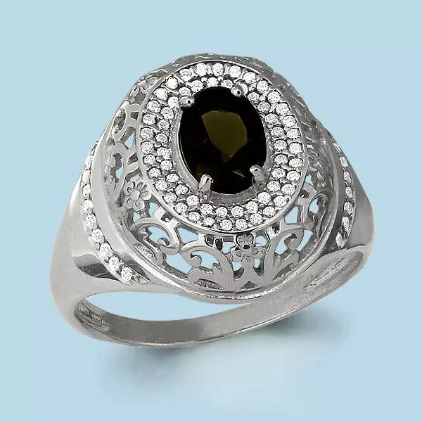 Кольцо из серебра, артикул LV6550001А