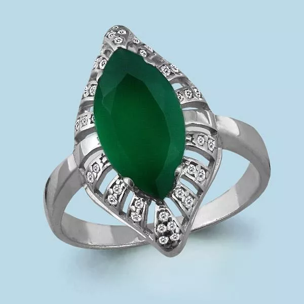 Кольцо, артикул LV6549309А, серебро