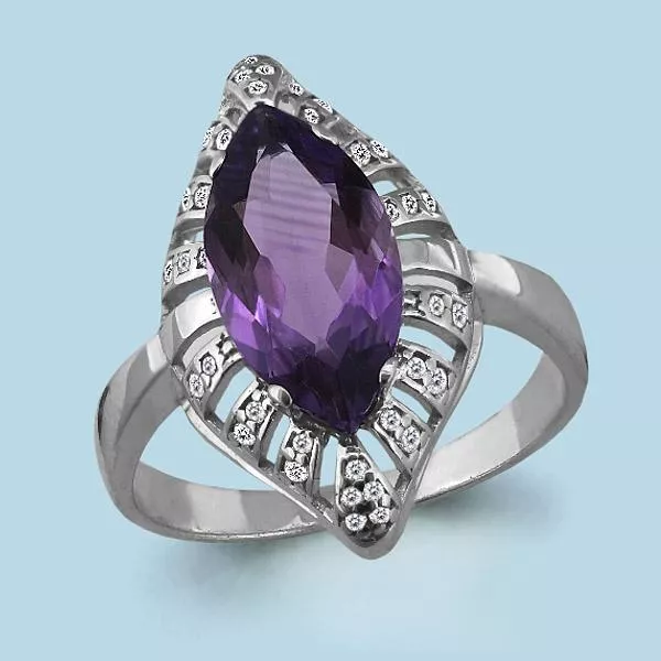 Кольцо, серебро, артикул LV6549304А