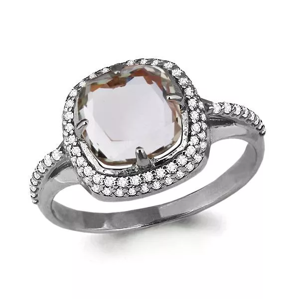 Кольцо, артикул LV6548115А, серебро