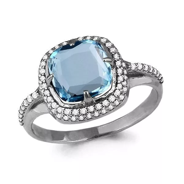 Кольцо из серебра, артикул LV6548102А