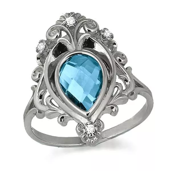 Кольцо, артикул LV6546805, серебро