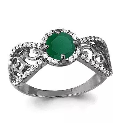 Кольцо, артикул LV6544809А, серебро