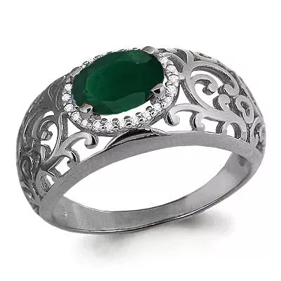 Кольцо из серебра, артикул LV6543409А