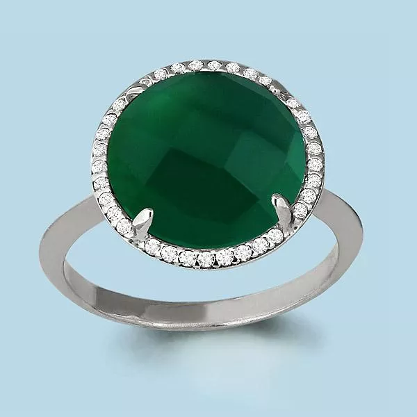 Кольцо из серебра, артикул LV6543109А