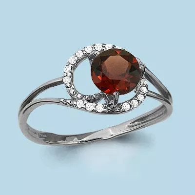 Кольцо, артикул LV6541603А, серебро