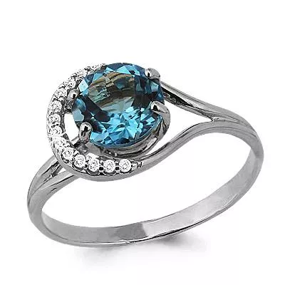 Кольцо, серебро, артикул LV6539605А