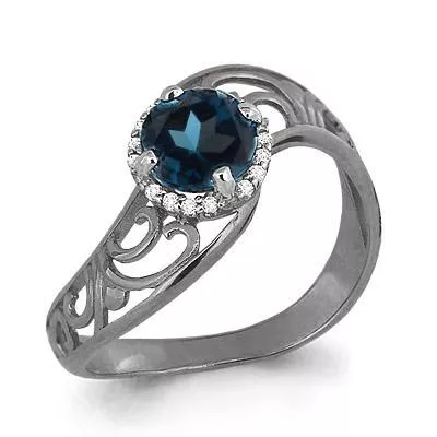 Кольцо из серебра, артикул LV6539408А