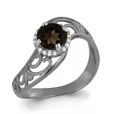 Кольцо, артикул LV6539401А, серебро