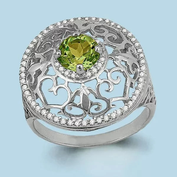 Кольцо, артикул LV6539307А, серебро