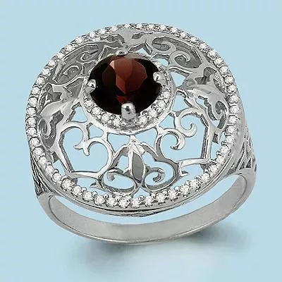 Кольцо из серебра, артикул LV6539303А