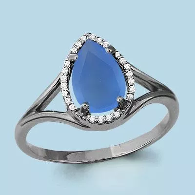 Кольцо, артикул LV6539123А, серебро