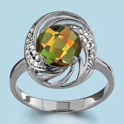 Кольцо, артикул LV6536619А, серебро