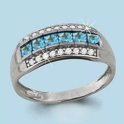 Кольцо из серебра, артикул LV6536405А