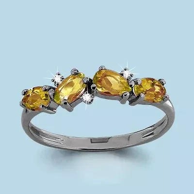 Кольцо, серебро, артикул LV6535806А