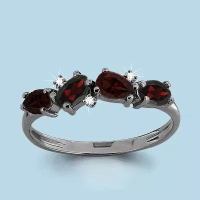 Кольцо из серебра, артикул LV6535803А