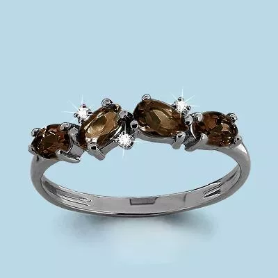 Кольцо, серебро, артикул LV6535801А