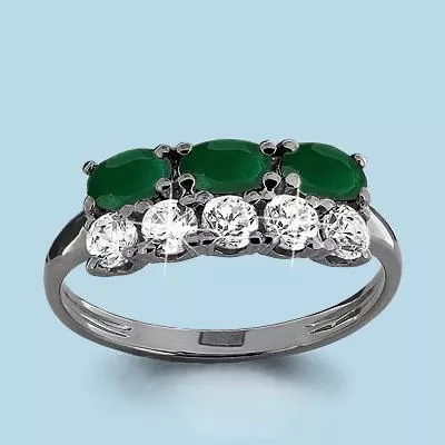 Кольцо, серебро, артикул LV6535509