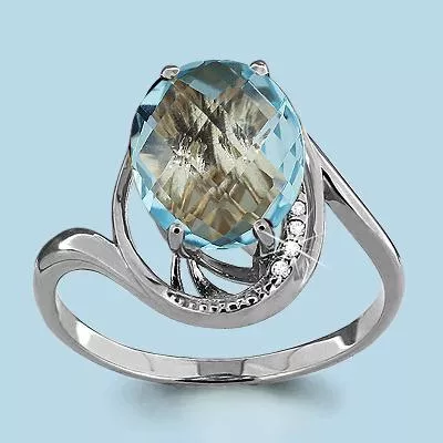 Кольцо из серебра, артикул LV6534402А