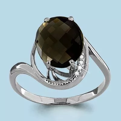 Кольцо, серебро, артикул LV6534401А