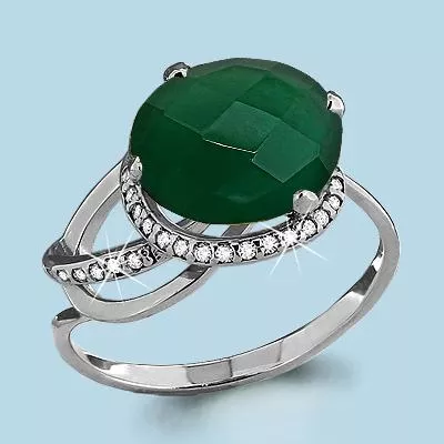 Кольцо, серебро, артикул LV6534309А