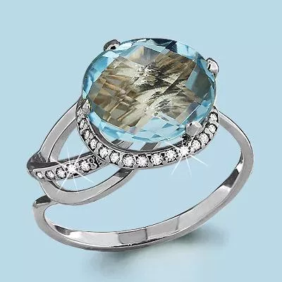 Кольцо, артикул LV6534302А, серебро