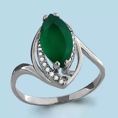 Кольцо, артикул LV6534109А, серебро