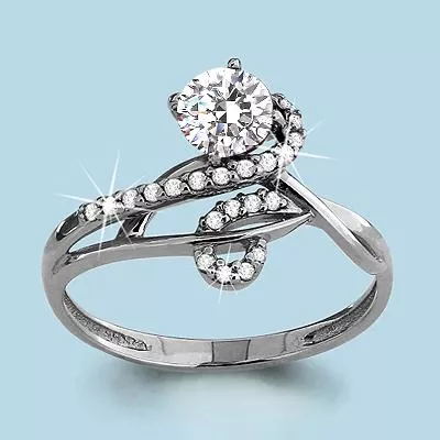 Кольцо из серебра, артикул LV65212А