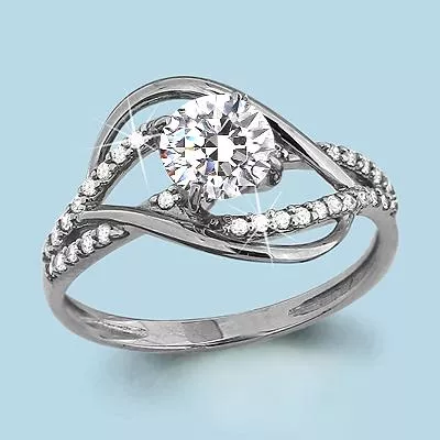 Кольцо, серебро, артикул LV65208А