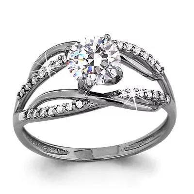 Кольцо из серебра, артикул LV65206А