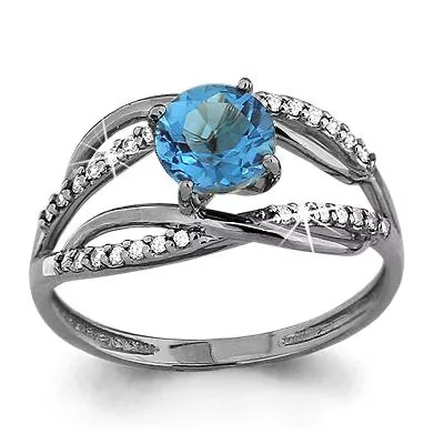 Кольцо из серебра, артикул LV6520605А